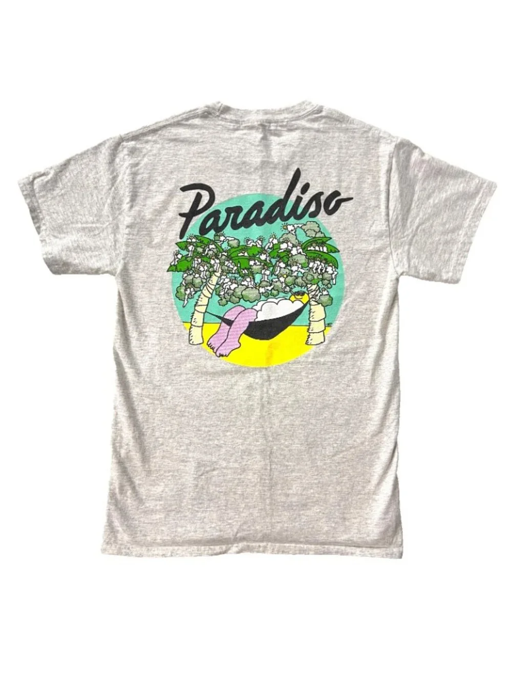 Paradiso Hammock Smoke Relax 420 Mens T-Shirt size Small 34x26